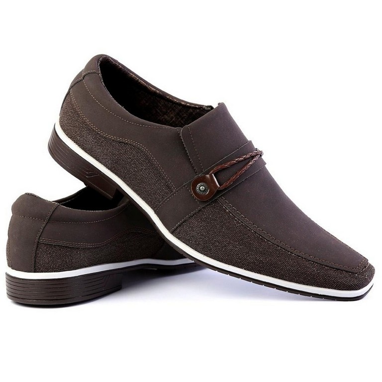 Sapato plantaforma camurça 